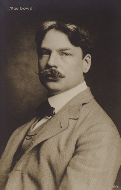 Portret van Edward MacDowell door American Photographer